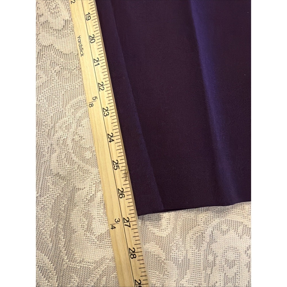 NWT ALFANI Womens Modern Straight Leg Comfort Waist 14P/W34/L27 Eggplant Dark - Picture 6 of 9